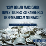 Com dólar mais caro, investidores estrangeiros desembarcam no Brasil