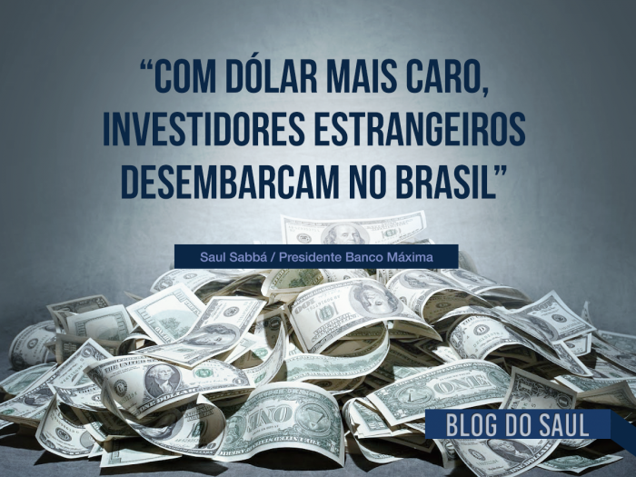 Com dólar mais caro, investidores estrangeiros desembarcam no Brasil